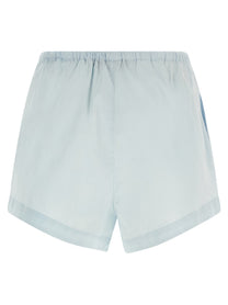 ROTATE Birger Christensen Poplin Shorts Blue