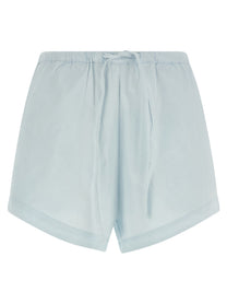 ROTATE Birger Christensen Poplin Shorts Blue