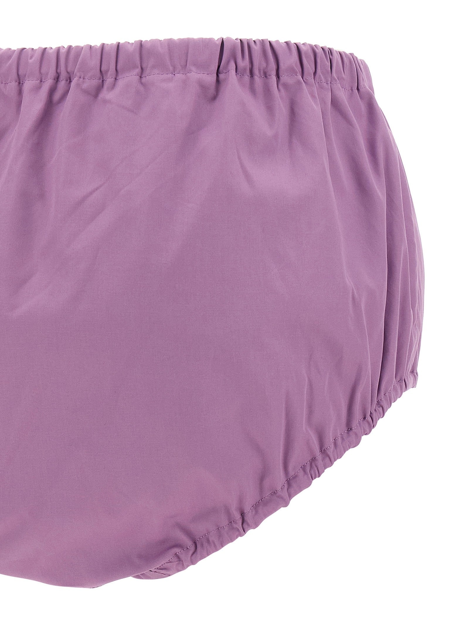 PRADA Poplin Shorts Purple