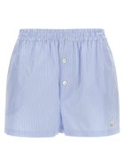 Moschino Poplin Shorts Blue