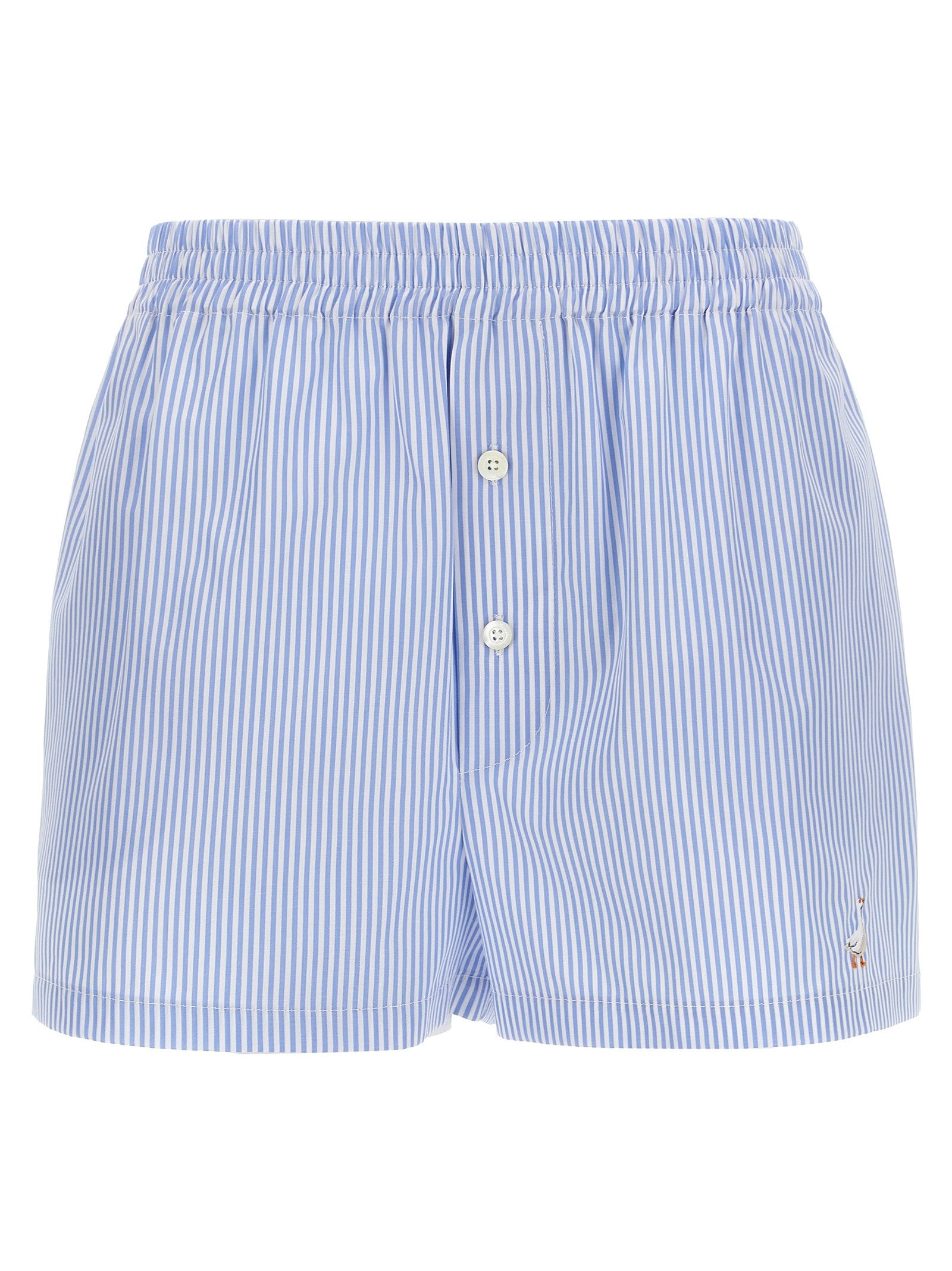 Moschino Poplin Shorts Blue