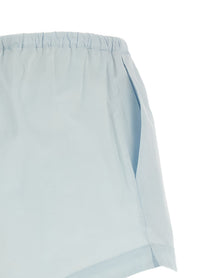 ROTATE Birger Christensen Poplin Shorts Blue