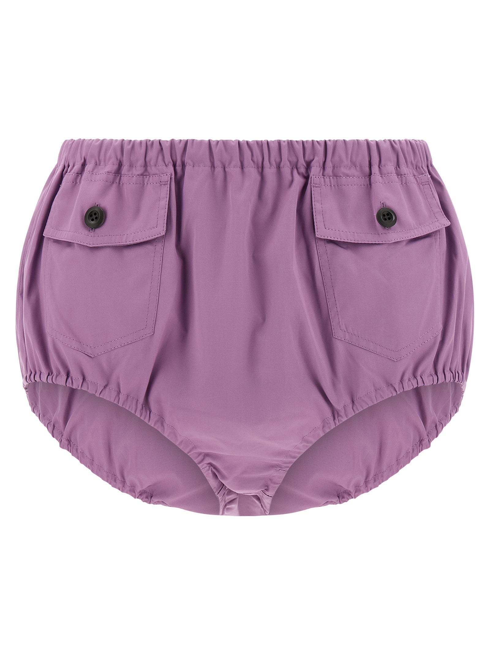 PRADA Poplin Shorts Purple