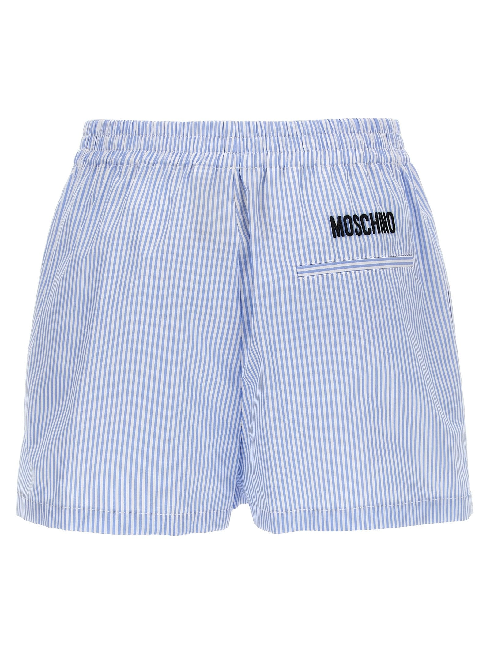 Moschino Poplin Shorts Blue