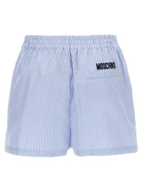 Moschino Poplin Shorts Blue