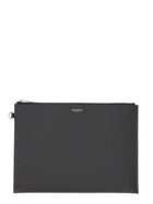 Saint Laurent Men's Zip Porta Tablet Black, view 3