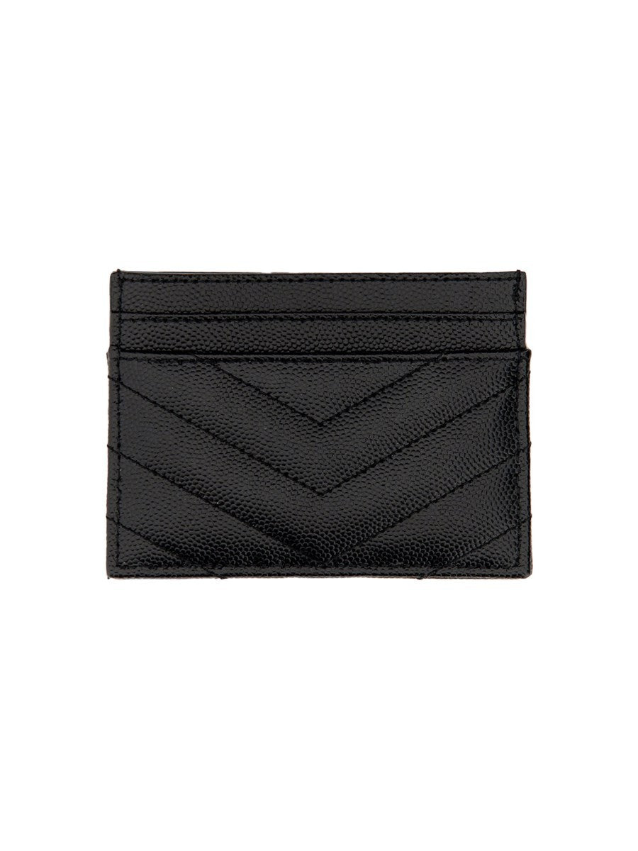 Saint Laurent Women's Portacarte Cassandre Black