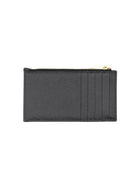 Saint Laurent Women's Cassandre Card Holder Black, view 2