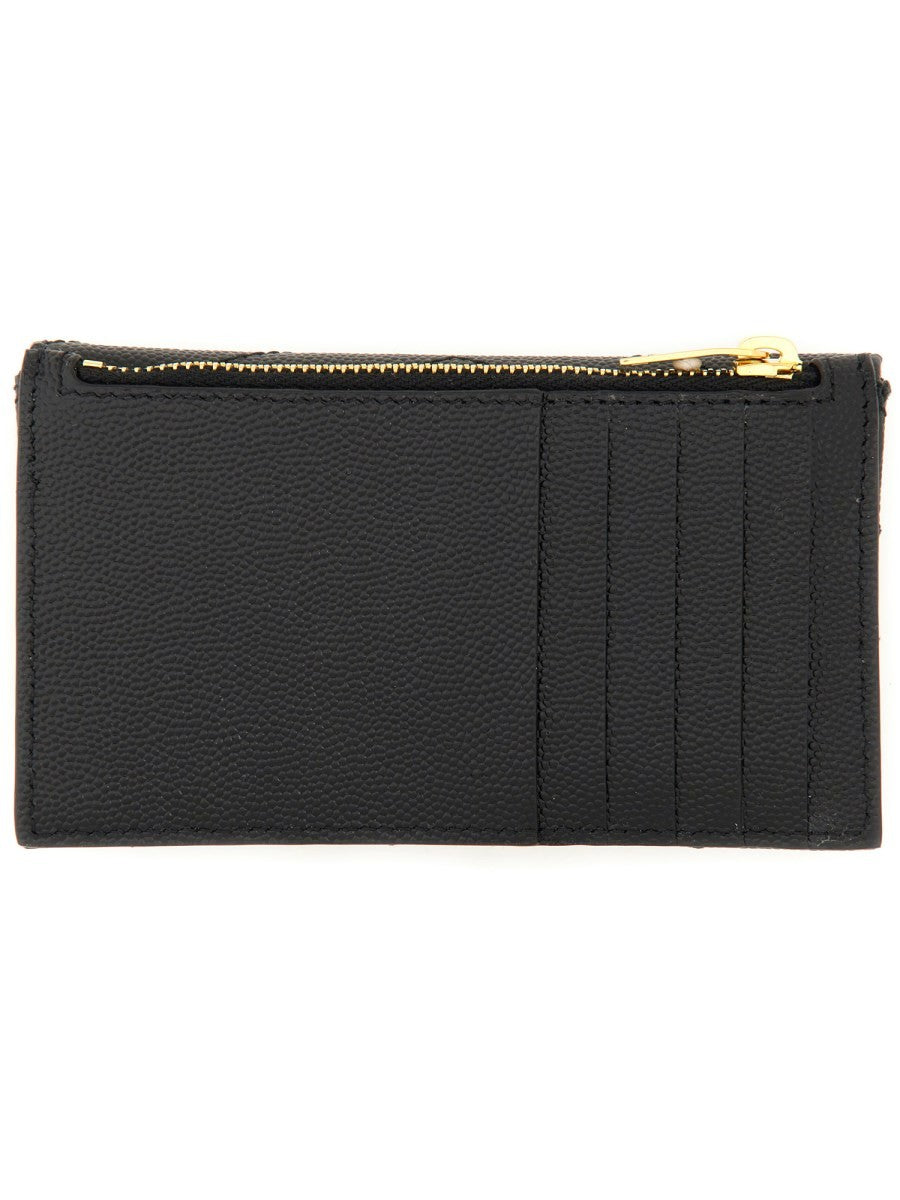 Saint Laurent Women's Portacarte Cassandre Black