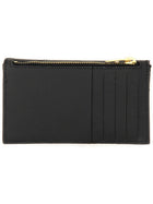 Saint Laurent Women's Cassandre Card Holder Black, view 2