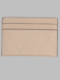 Tory Burch Women's Portacarte Charlie Matelassé Beige