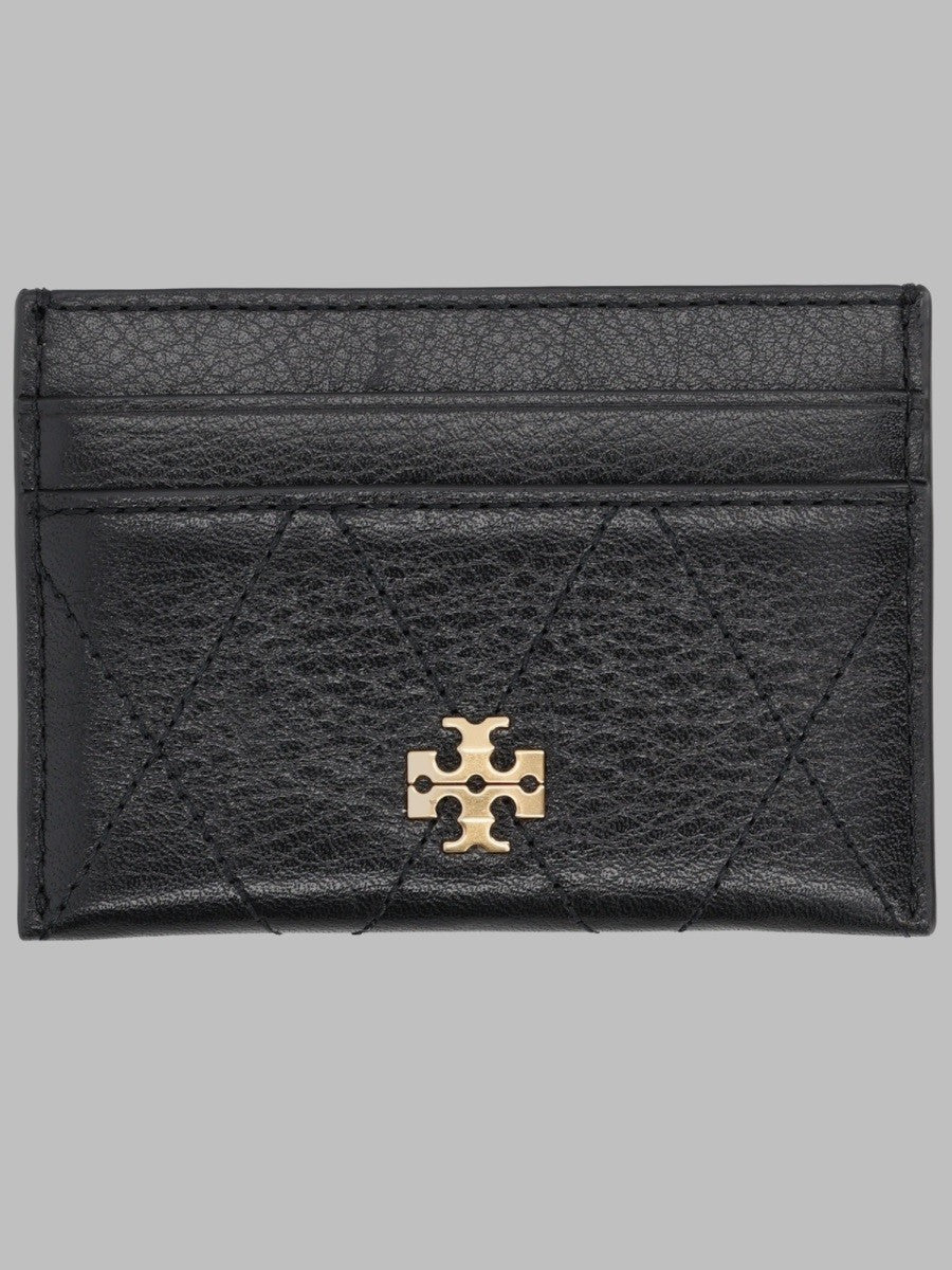 Tory Burch Women's Portacarte Charlie Matelassé Black