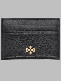 Tory Burch Women's Portacarte Charlie Matelassé Black