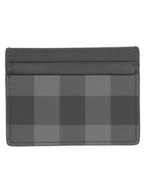 Burberry Men's Portacarte Check Grey