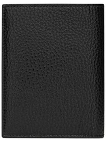 Saint Laurent Men's Portacarte Con Cassandre Black