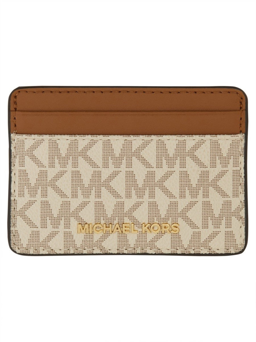 Michael Kors Women's Portacarte Con Beige