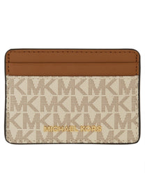 Michael Kors Women's Portacarte Con Beige