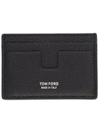 Tom Ford Men's Line Card Holder Black