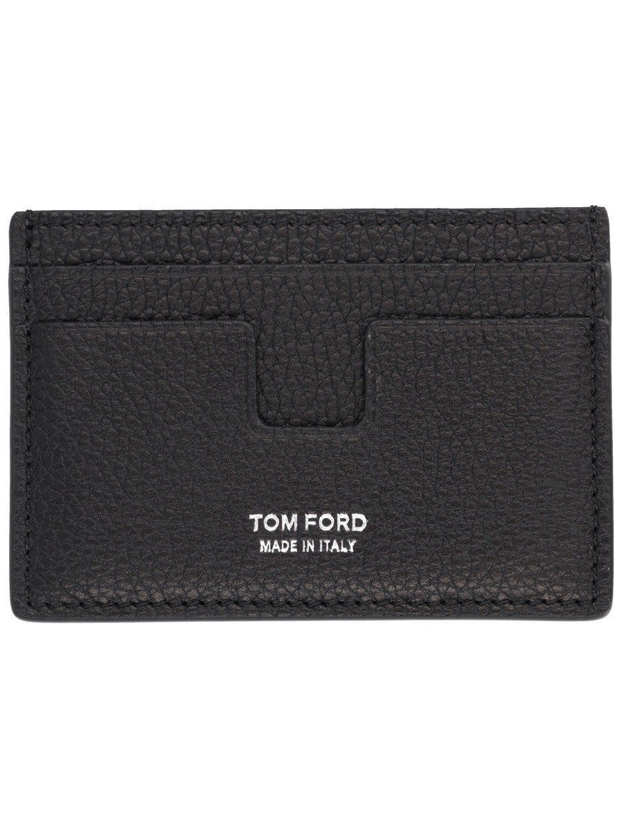 Tom Ford Men's Portacarte Con Black