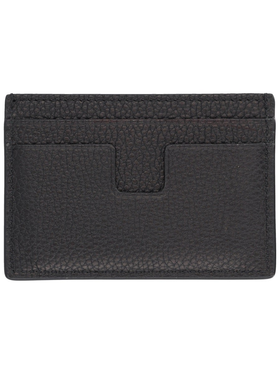 Tom Ford Men's Portacarte Con Black