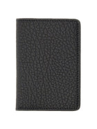 Maison Margiela Unisex Bifold Four Stitches Card Holder Black