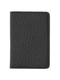 Maison Margiela Unisex Portacarte Bifold Four Stitches Black