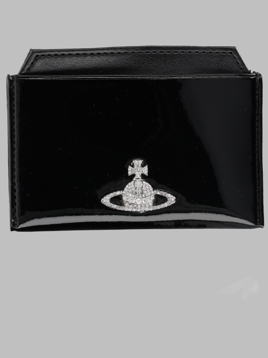 Vivienne Westwood Women's Portacarte Con Orb Black