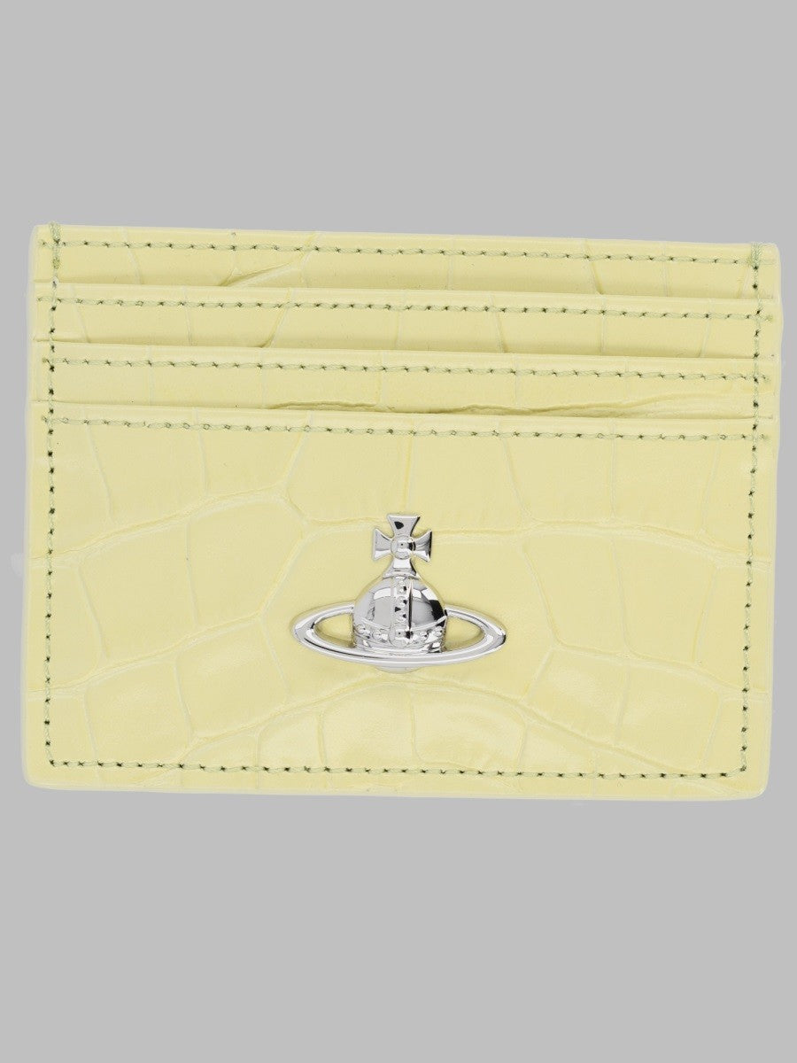 Vivienne Westwood Women's Portacarte Con Orb Yellow