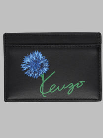 Kenzo Men's Portacarte Con Stampa Black