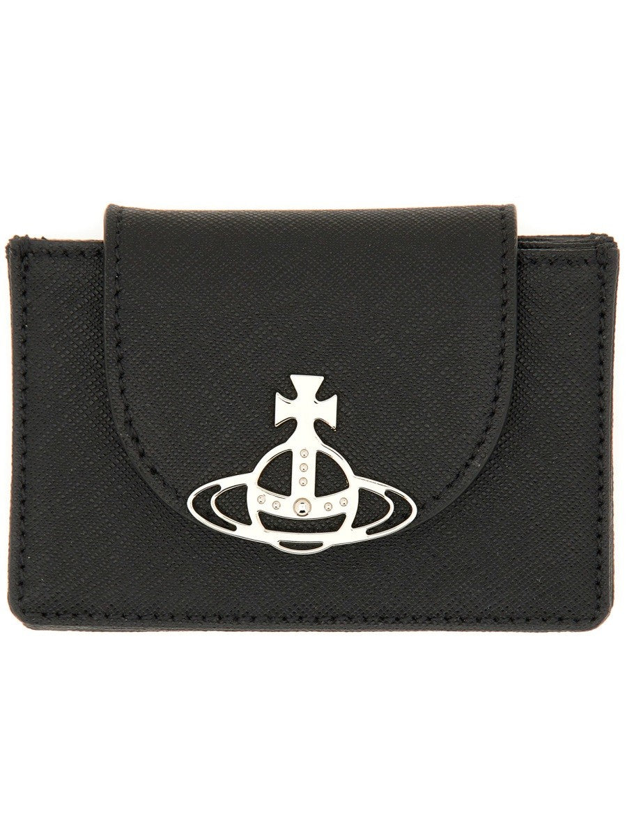 Vivienne Westwood Women's Portacarte Flap Black