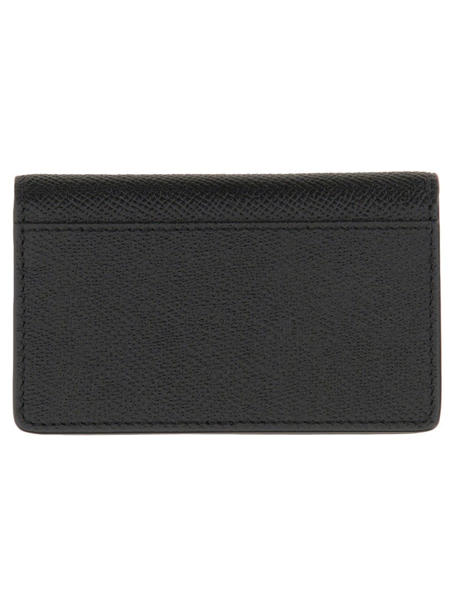 Maison Margiela Men's Portacarte Four Stitches Black