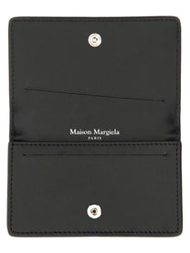 Maison Margiela Men's Portacarte Four Stitches Black