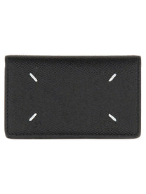 Maison Margiela Men's Portacarte Four Stitches Black