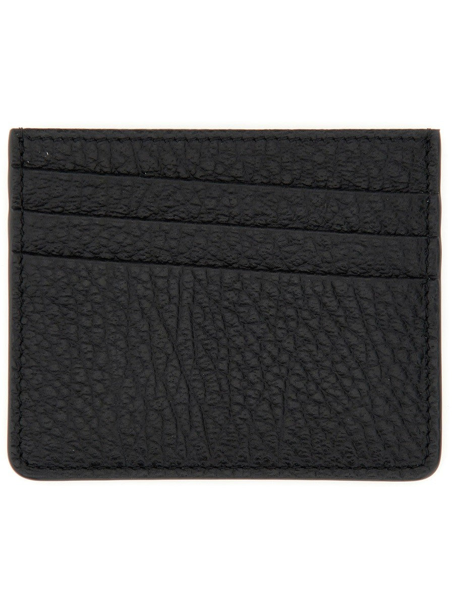 Maison Margiela Unisex Portacarte Four Stitches Black