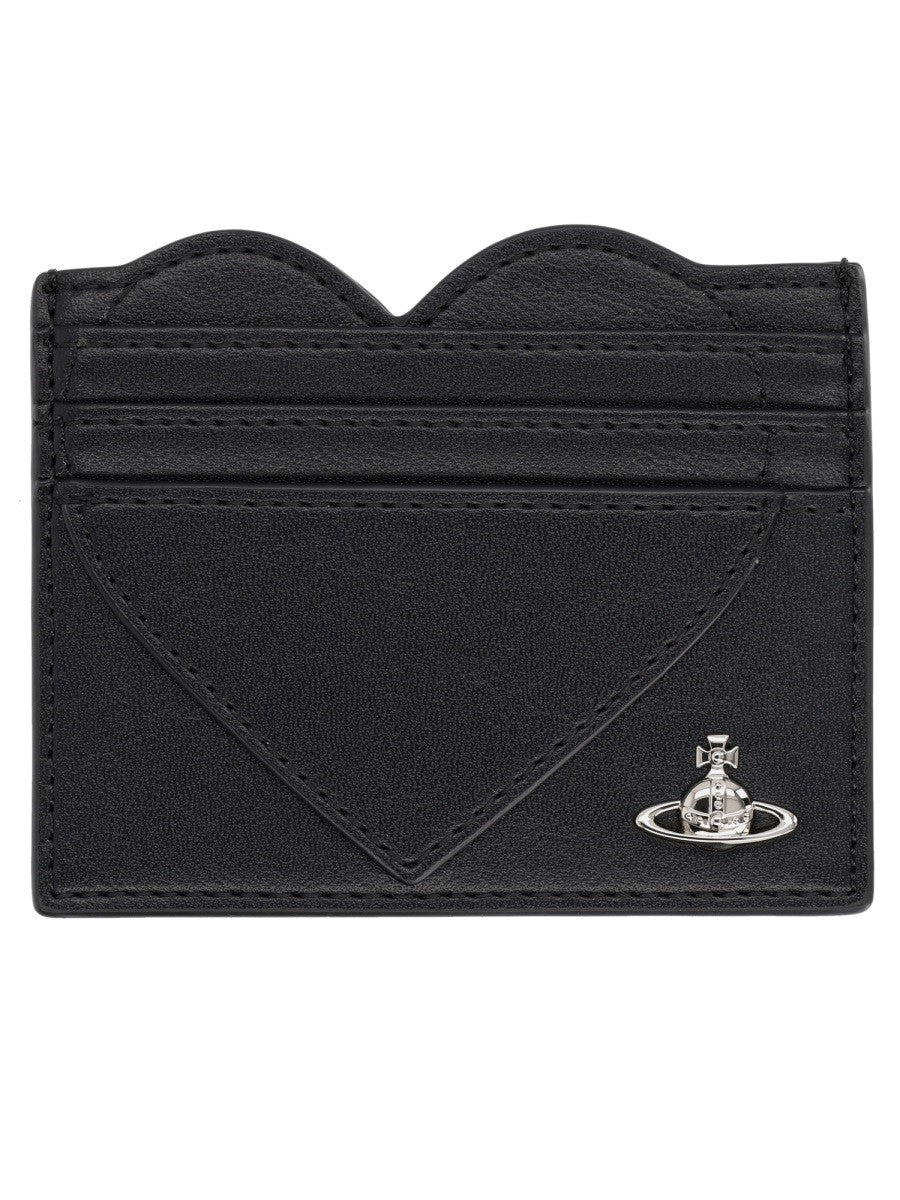 Vivienne Westwood Women's Portacarte Heart Black