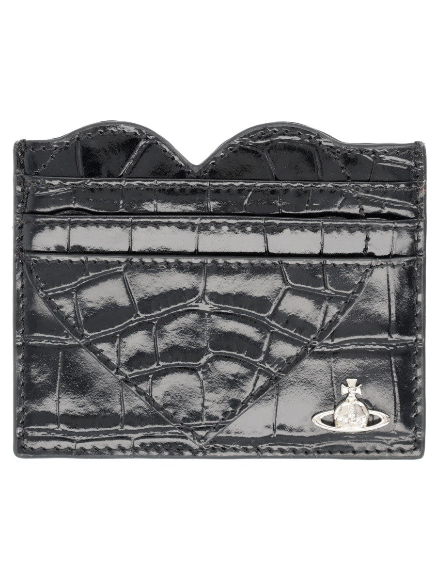 Vivienne Westwood Women's Portacarte Heart Black
