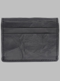 Y-3 Unisex Portacarte in Pelle Con Black