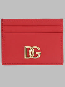 Dolce &amp; Gabbana Women's Portacarte in Pelle Red