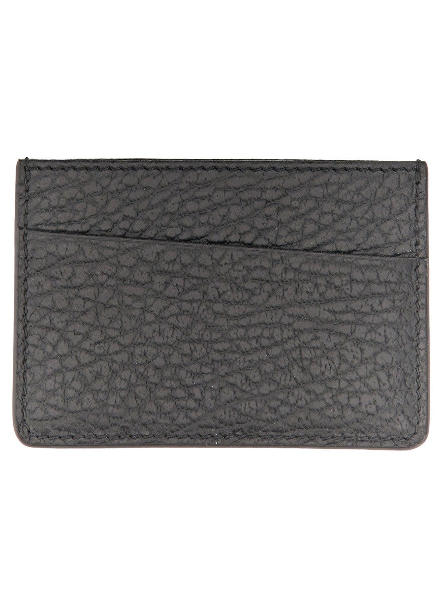Maison Margiela Unisex Portacarte Four Stitches Black