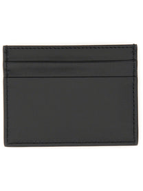 Dolce &amp; Gabbana Men's Leather Card Holder Black, view 3