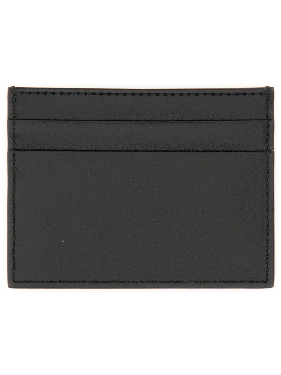 Dolce &amp; Gabbana Men's Leather Card Holder Black