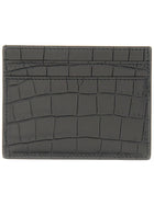 Saint Laurent Men's Leather Card Holder Black, view 2