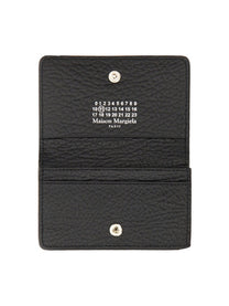 Maison Margiela Unisex Portacarte Four Stitches Black