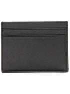 Saint Laurent Men's Leather Card Holder Black, view 2