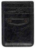 Balenciaga Men's Magnetico LE City Card Holder Black, view 2