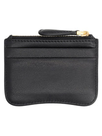 Ami Paris Unisex Zip Paris Card Holder Black