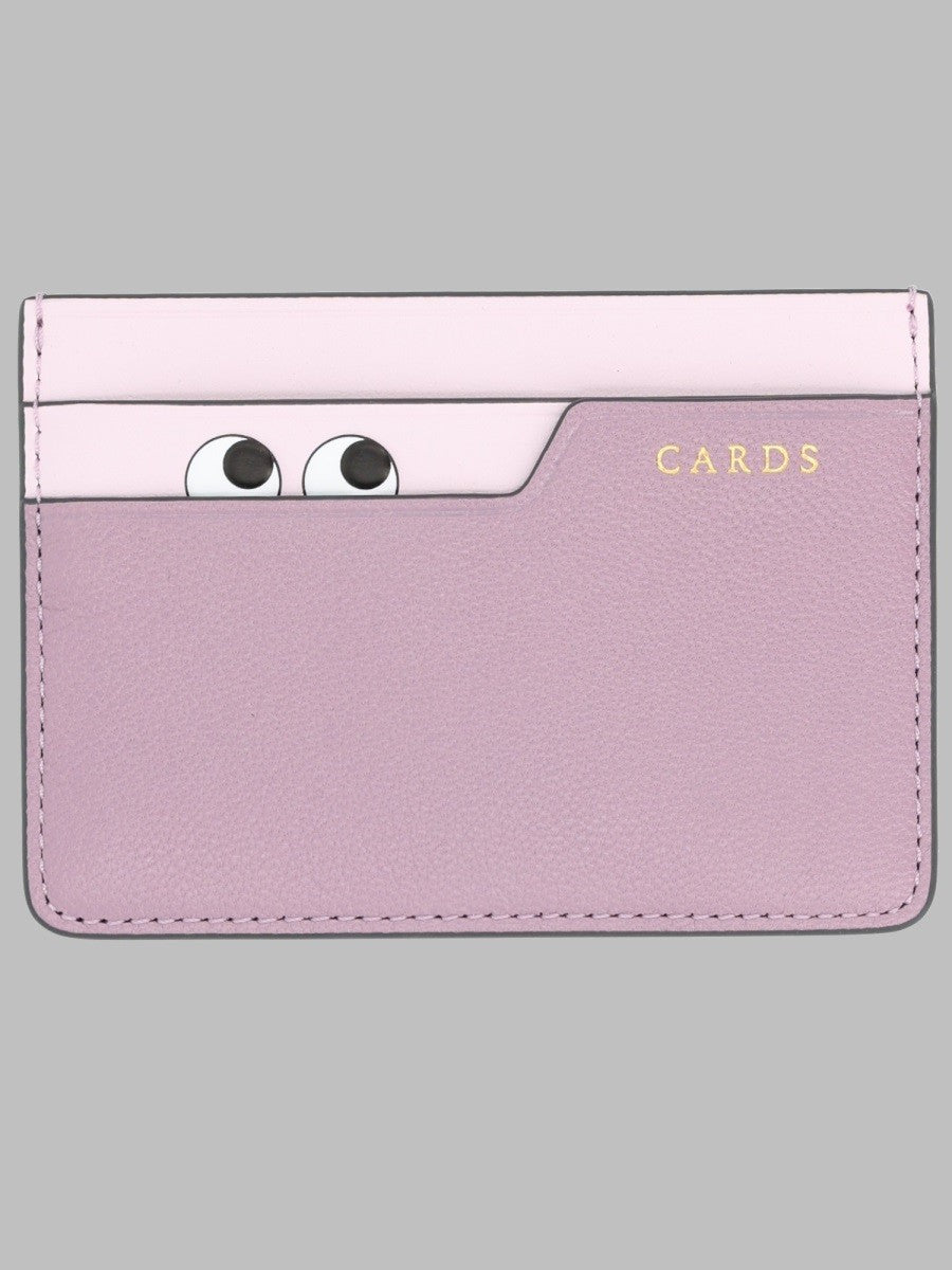 Anya Hindmarch Women's Portacarte Peeping Eyes Purple