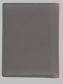 Tom Ford Men's Portacarte Pieghevole in Pelle Fiore Grey