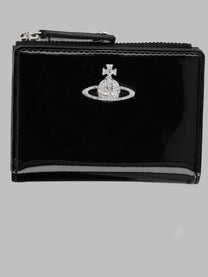 Vivienne Westwood Women's Portacarte Slim Con Orb Black