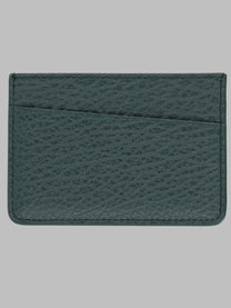 Maison Margiela Men's Portacarte Slim in Pelle Green